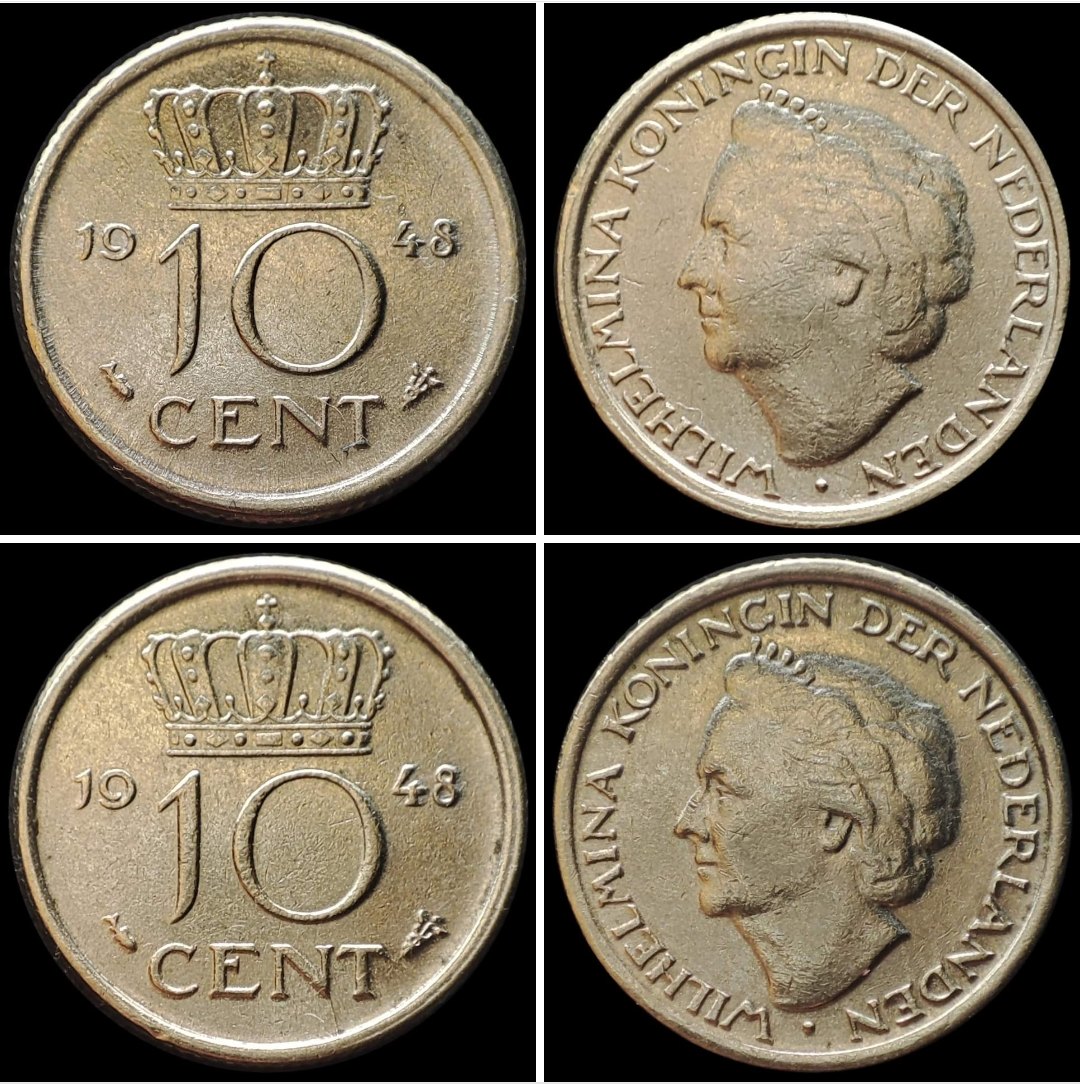10-Cent-1948-Netherlands--Mule-